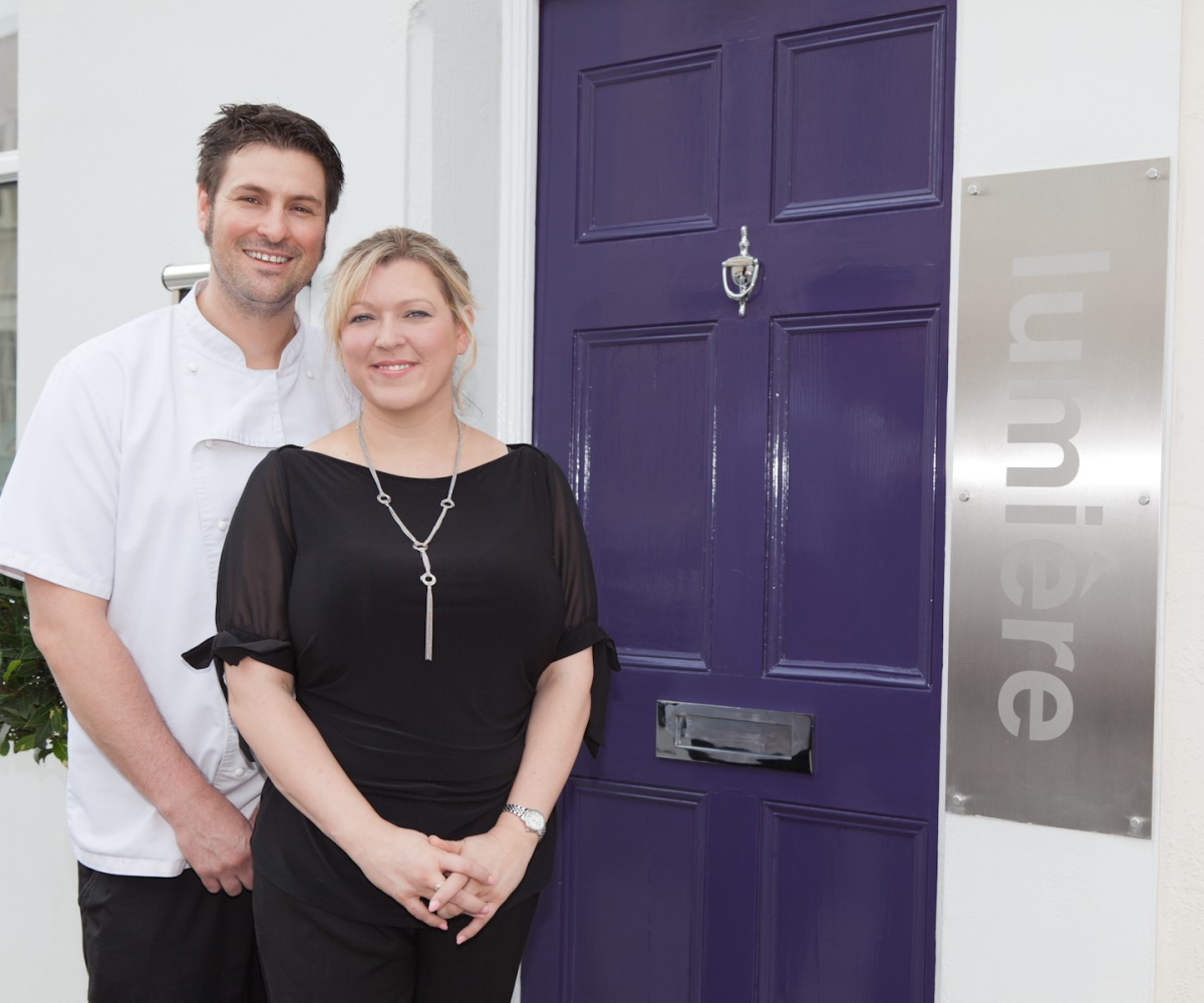 Lumiere Cheltenham - Jon and Helen, owners